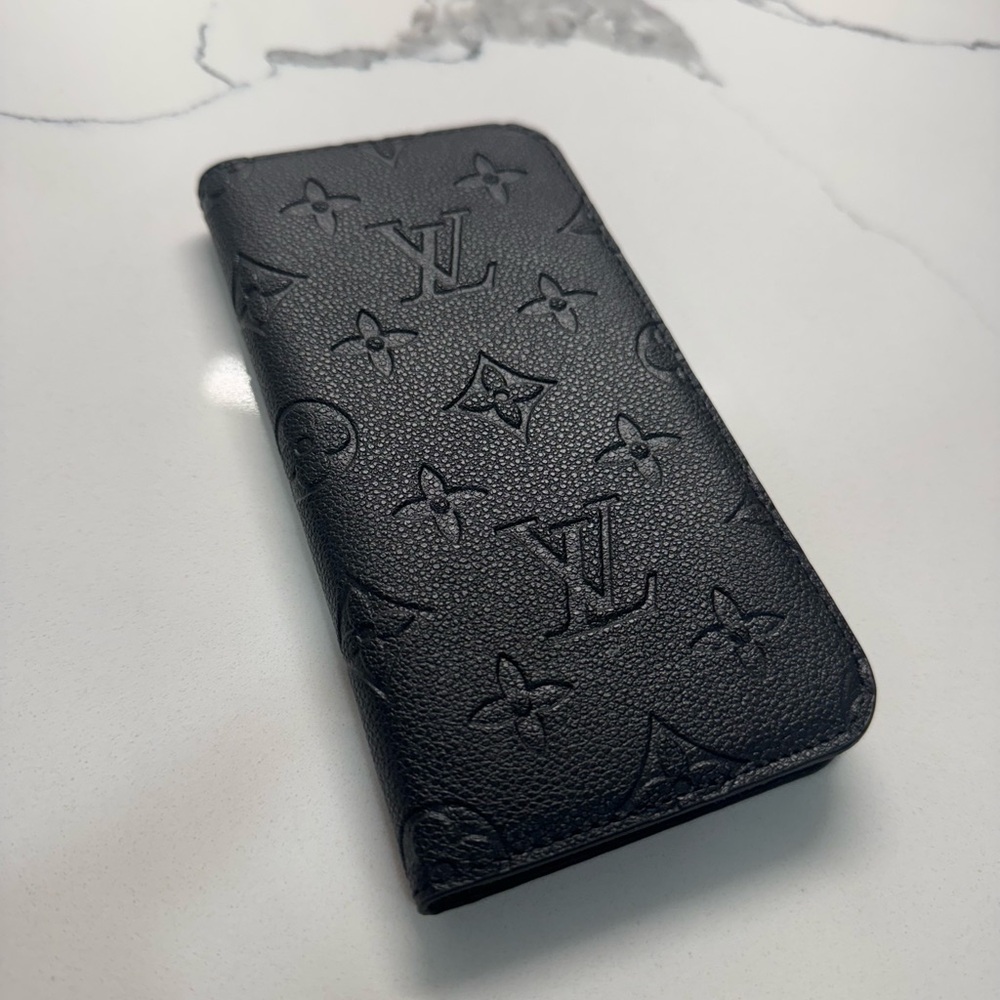 iPhone 12 Pro Max Louis Vuitton Black Monogram Phone Case